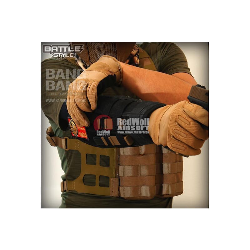 Laylax (battle style) gauntlet - tan combat gear free