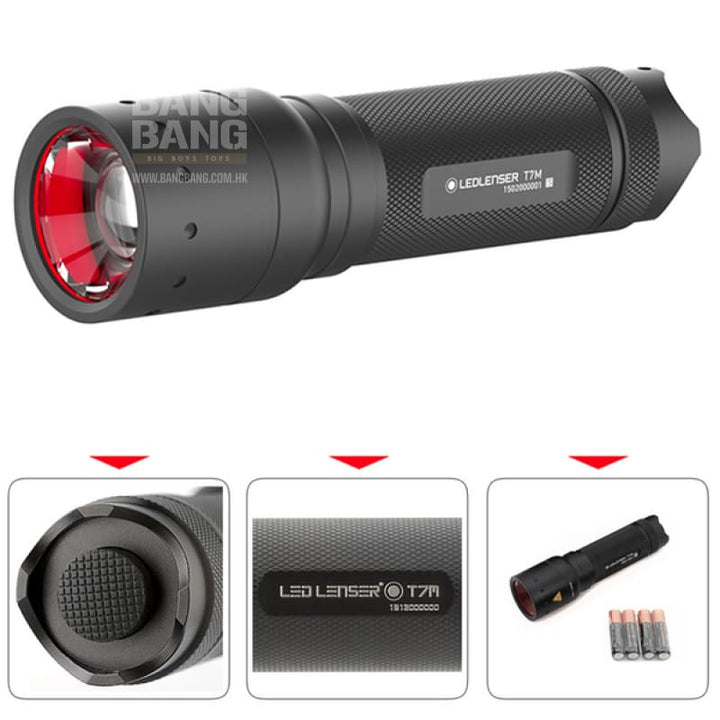 Ledlenser® t7m glass-breaker flashlight flash light free