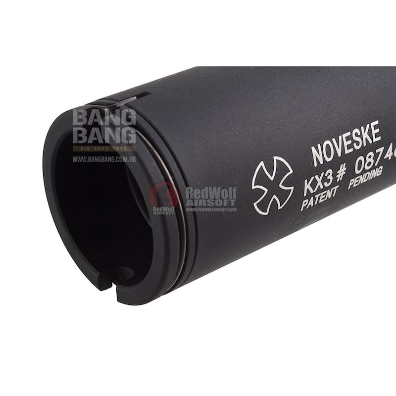 Madbull noveske kx3 adjustable amplifier flash hider (black