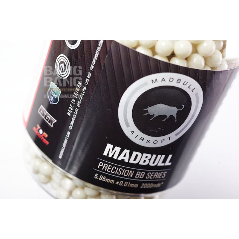 Madbull precision 0.25g dark knight tracer bb 2000rds (bottl