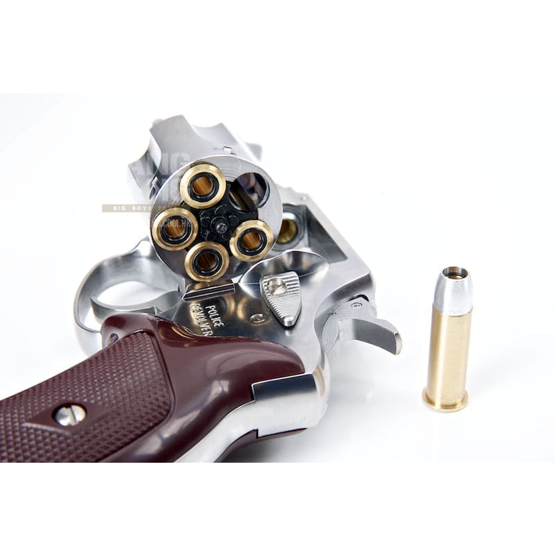 Marushin x cartridge police revolver 3 inch (silver/abs) 6mm