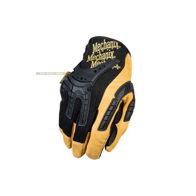 Mechanix wear gloves cg heavy duty (black / leather / l size