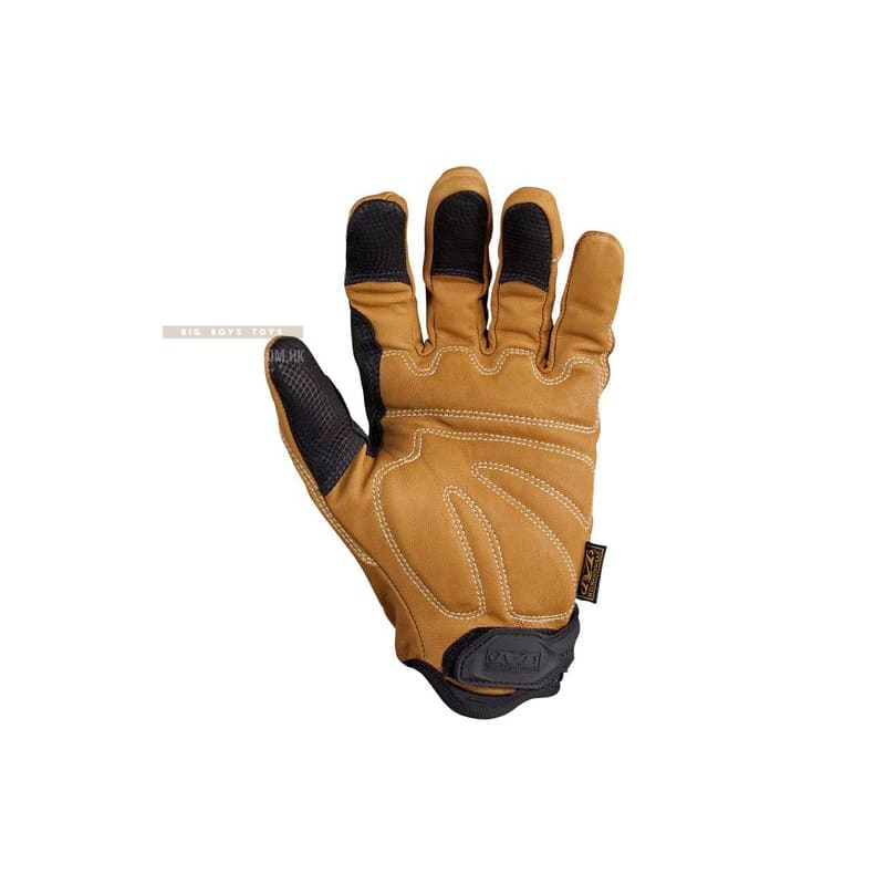 Mechanix wear gloves cg heavy duty (black / leather / l size