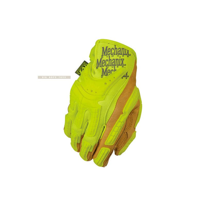 Mechanix wear gloves cg heavy duty (hiviz yellow / m size)