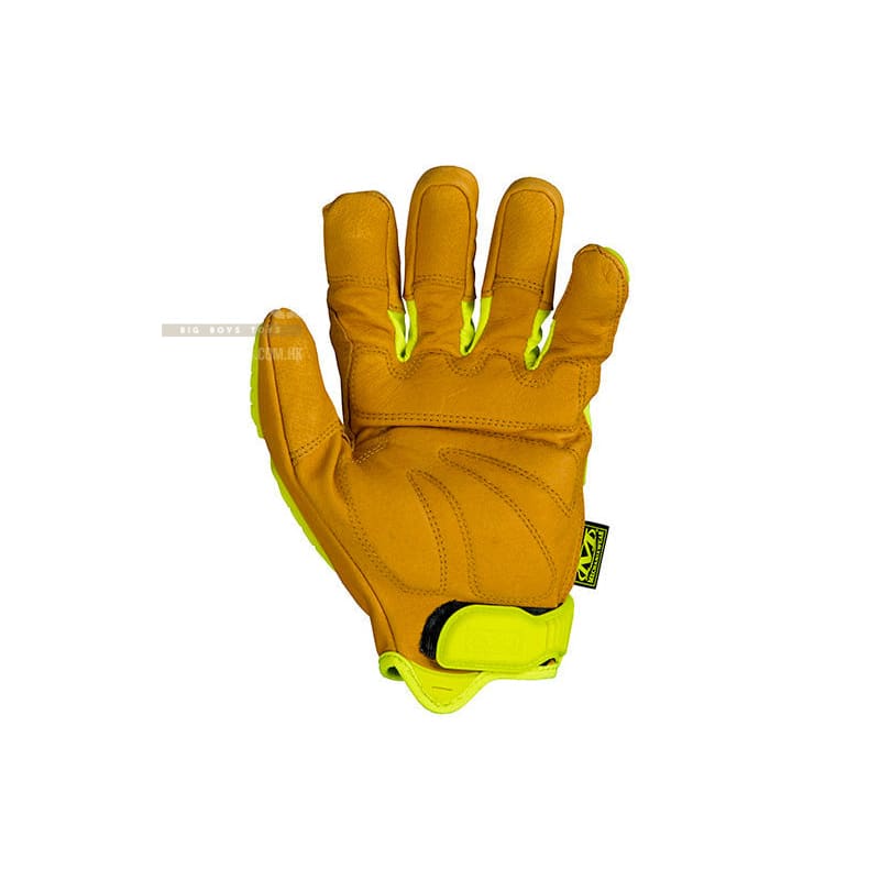 Mechanix wear gloves cg heavy duty (hiviz yellow / m size)