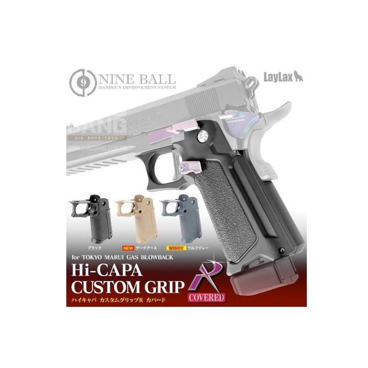 Nine ball tokyo marui hi-capa gbb custom slim grip r - de