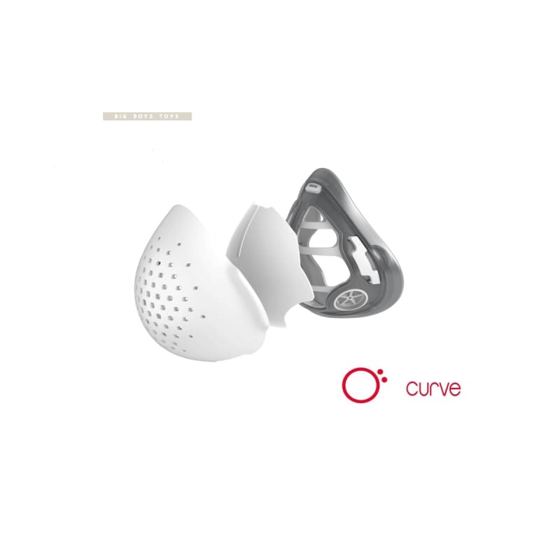 O2 canada curve 1.2 personal breathing mask low bridge fit