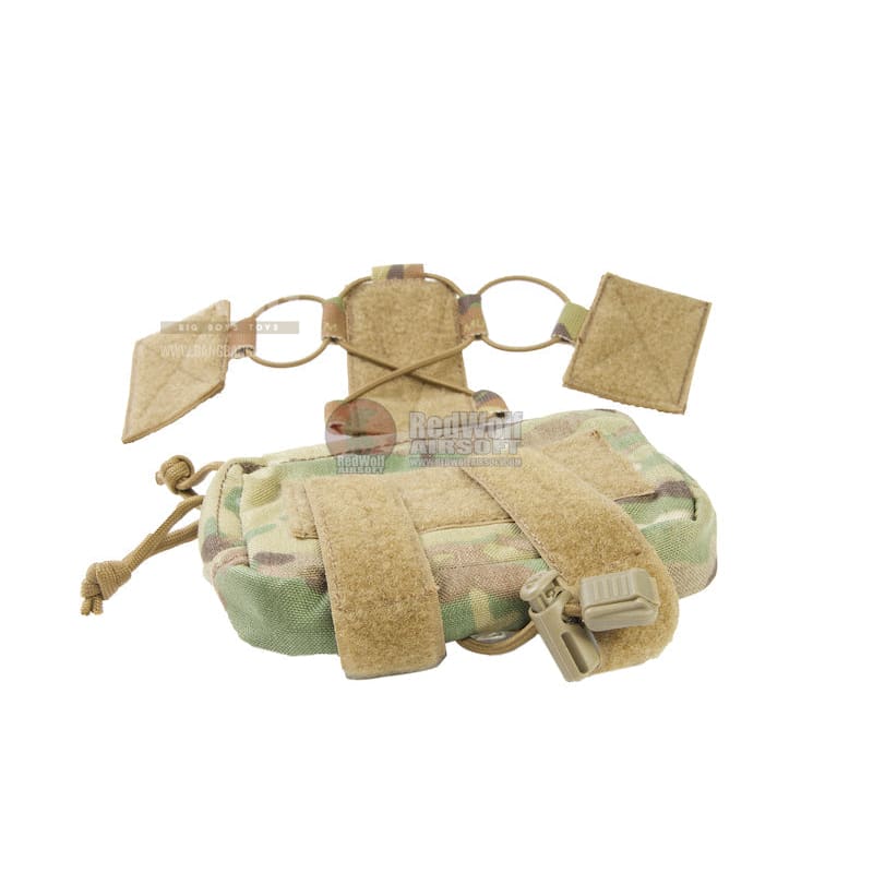 Ops combat helmet counter weight / utility pocket - multicam