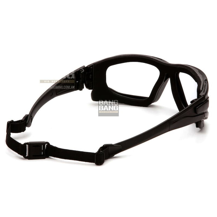 Pyramex i-force slim safety goggle clear dual anti-fog lens