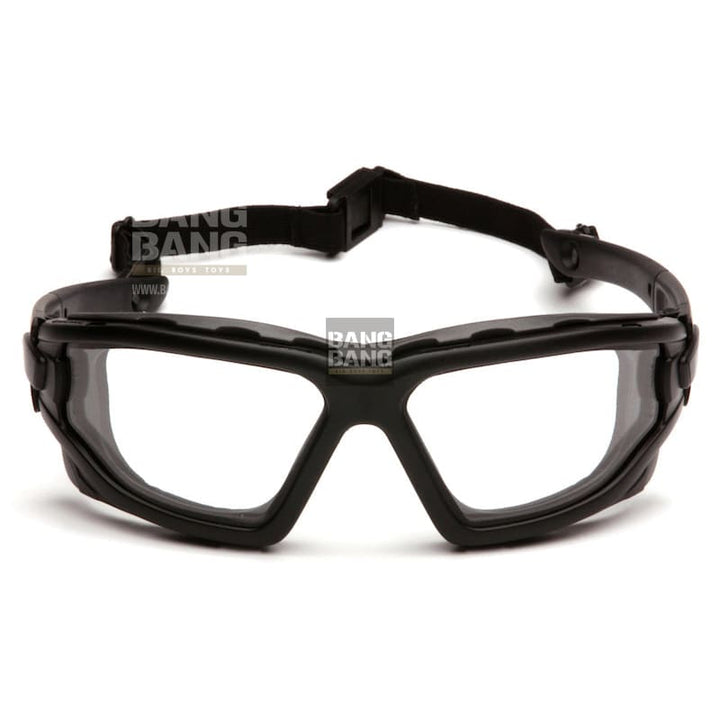 Pyramex i-force slim safety goggle clear dual anti-fog lens