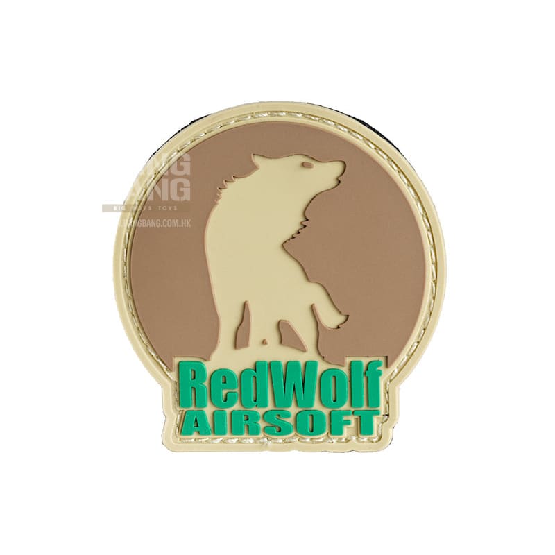 Redwolf logo velcro pvc patch (multicam) free shipping