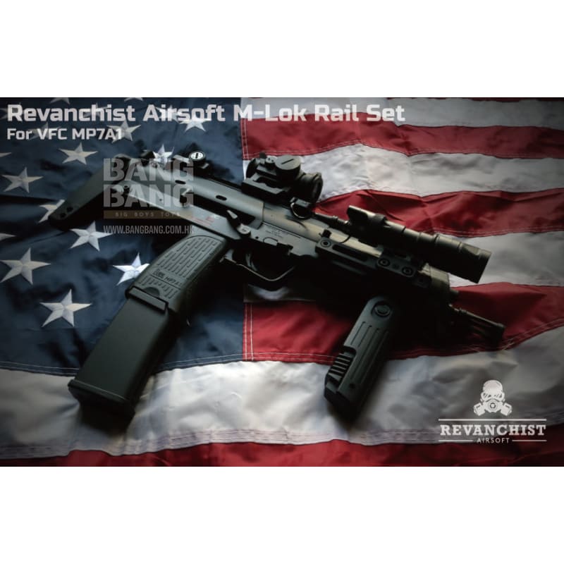 Revanchist airsoft m-lok rail set for vfc mp7a1/ mp7 navy