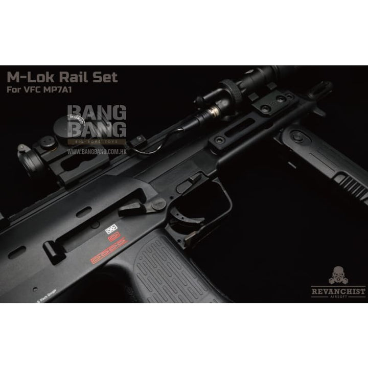 Revanchist airsoft m-lok rail set for vfc mp7a1/ mp7 navy