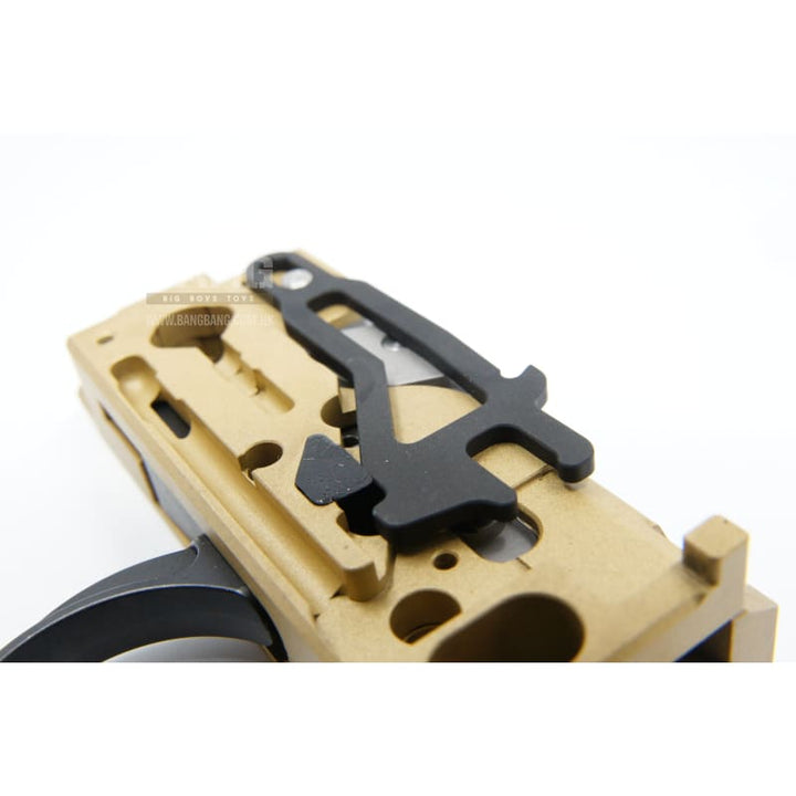 Revanchist airsoft ultra lightweight bolt stop plate for