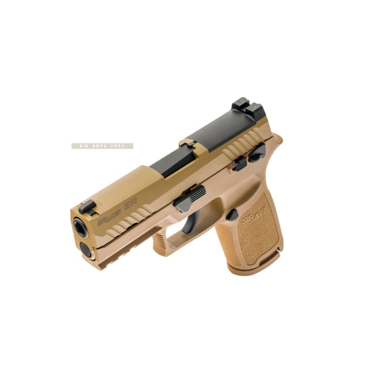 Sig sauer m18 p320 green gas airsoft pistol - tan (by sig