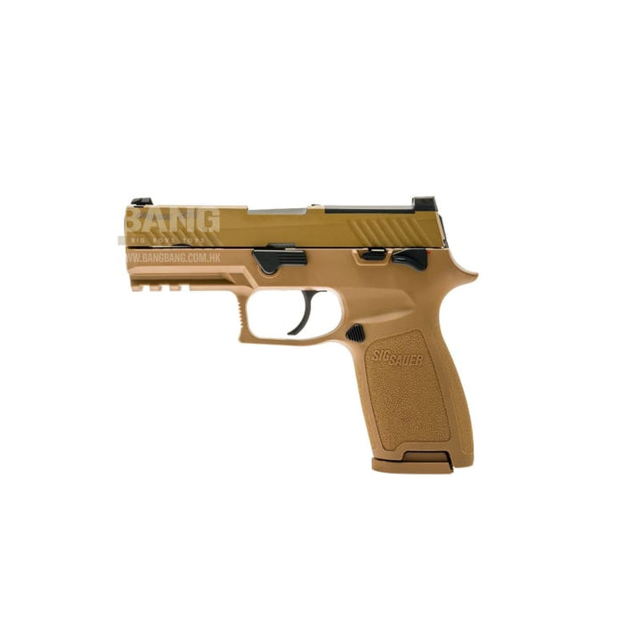 Sig sauer m18 p320 green gas airsoft pistol - tan (by sig