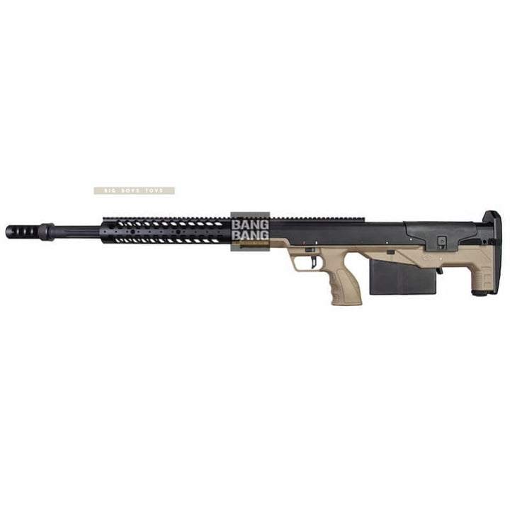 Silverback hti.50 bmg rifle (pull bolt) black / fde sniper