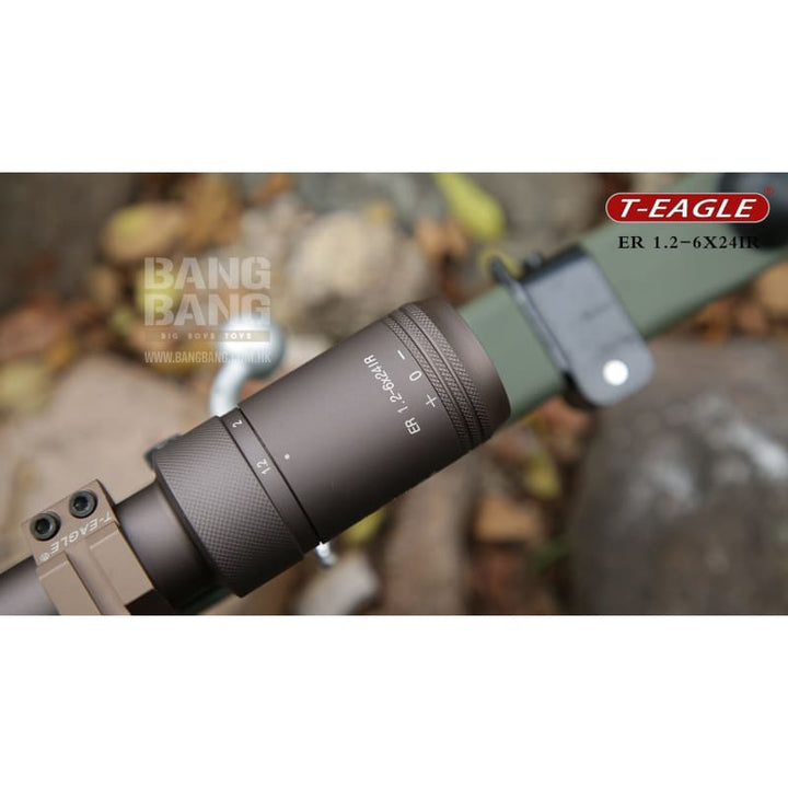 Teagle- er 1.2-6x24ir tactical optic sight rifle scope- wolf