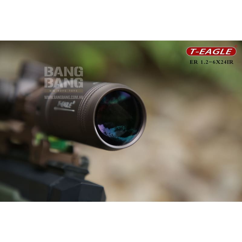 Teagle- er 1.2-6x24ir tactical optic sight rifle scope- wolf