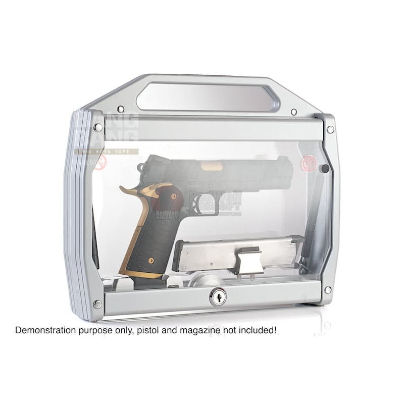 Technoframes blaze 007 silver gun case for tokyo marui 1911