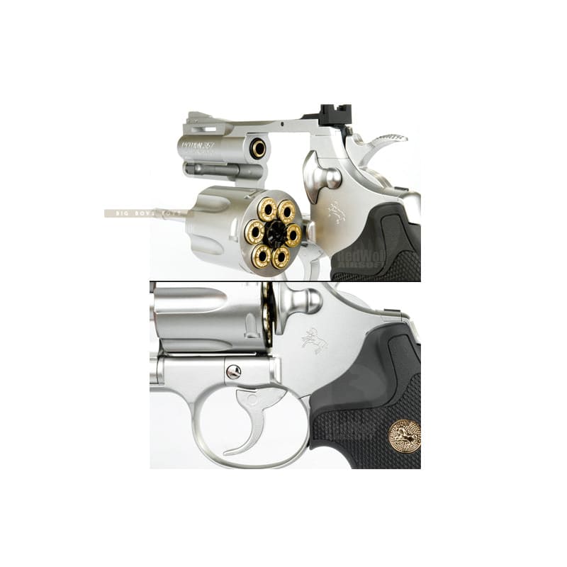 Tokyo marui python 357 2.5 inch (stainless silver) free