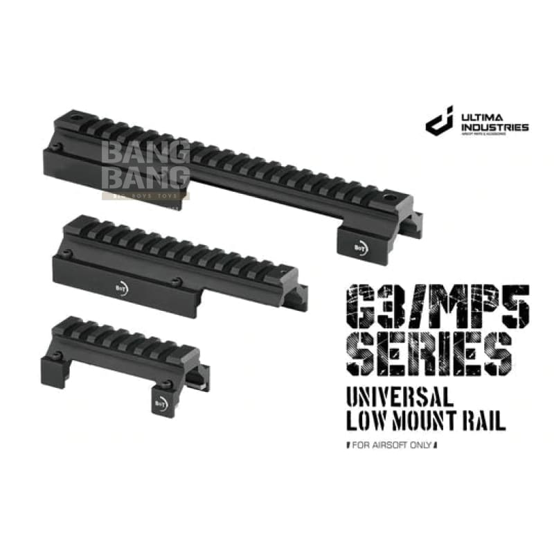 Ultima industries universal low mount rail for g3/mp5 series