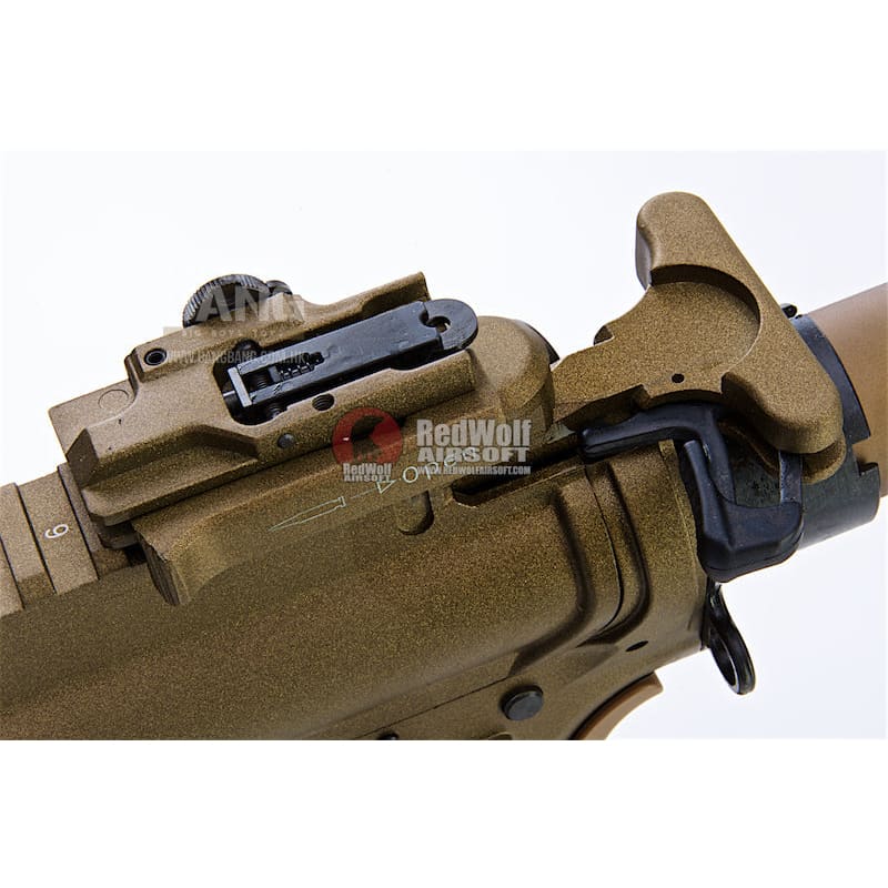 Umarex hk416 a5 gbbr - tan (asia edition) (by vfc) gas blow