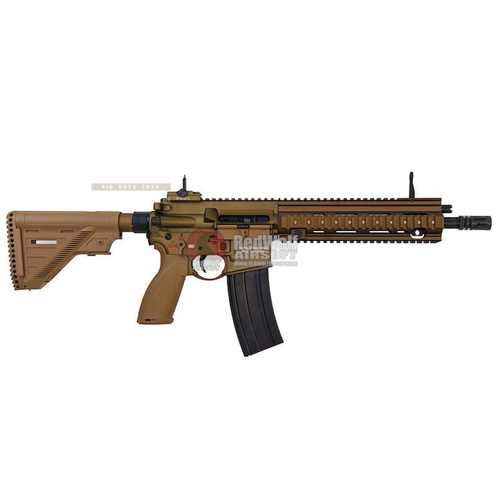 Umarex hk416 a5 gbbr - tan (asia edition) (by vfc) gas blow