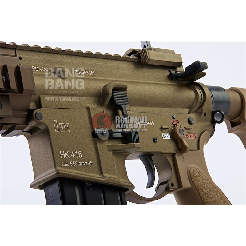 Umarex hk416 a5 gbbr - tan (asia edition) (by vfc) gas blow