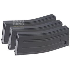 Vfc 120rds mid cap magazine for scar-l / m4 aeg (3pcs / set)