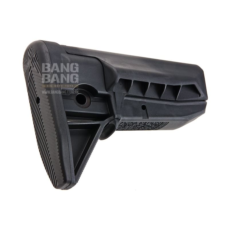 Vfc bcm gunfighter mod0 stock for aeg / gbbr - black stock /