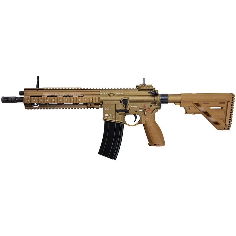 Vfc hk416a5 gbb airsoft rifle - tan(umarex) gen 3 - standard