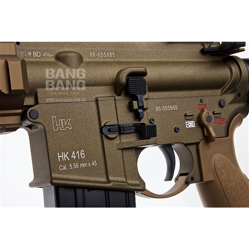 Vfc hk416a5 gbb airsoft rifle - tan(umarex) gen 3 - standard