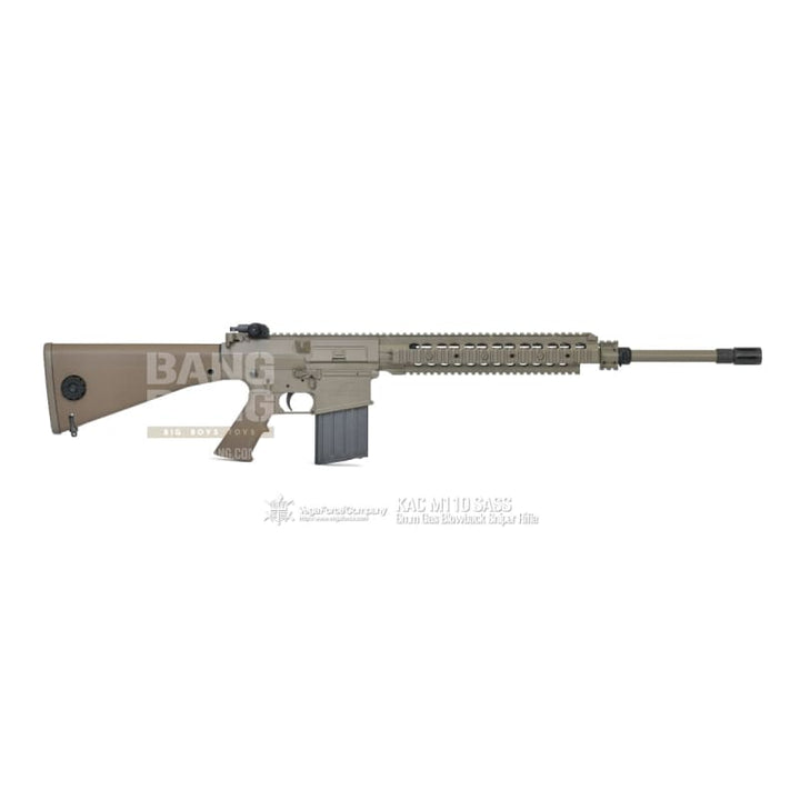 Vfc kac licensed m110 sass gbbr - tan sniper rifle free