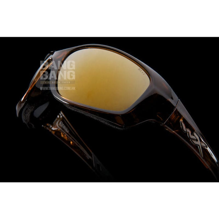 Wiley x gravity (bronze flash lens / brown crystal frame)