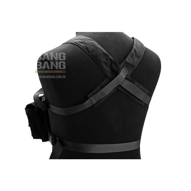 Wosport decrx chest rig - black free shipping on sale