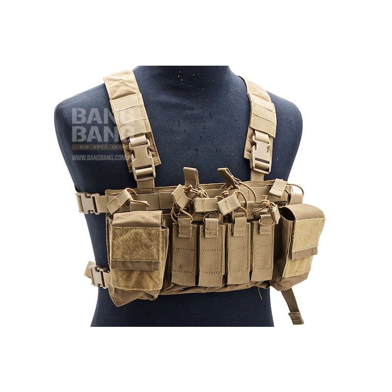 Wosport decrx chest rig - tan free shipping on sale