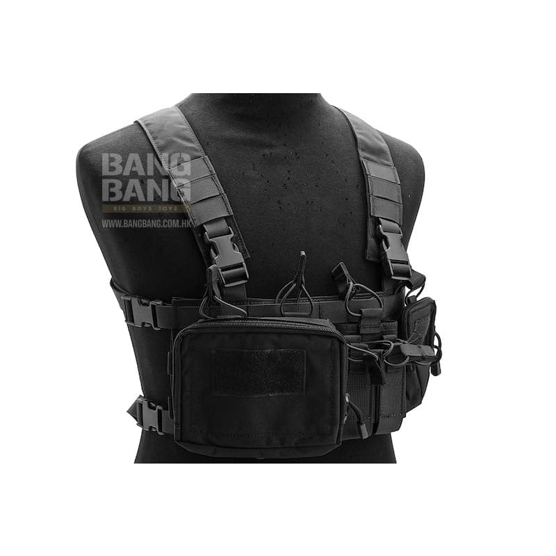 Wosport decrx heavy chest rig - black free shipping on sale