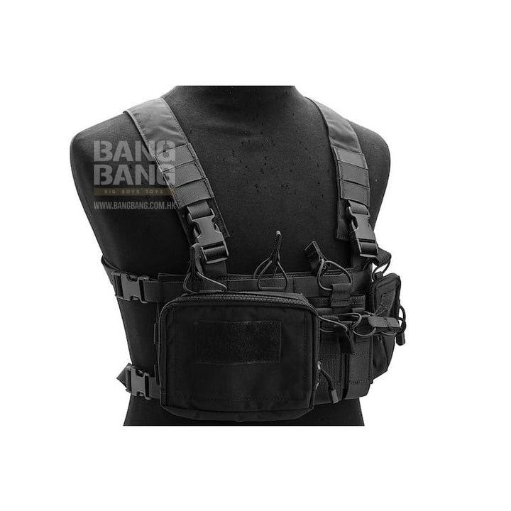 Wosport decrx heavy chest rig - black free shipping on sale