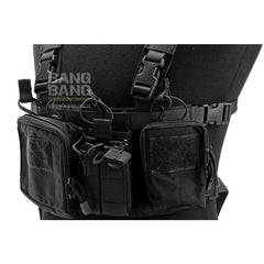 Wosport decrx heavy chest rig - black free shipping on sale