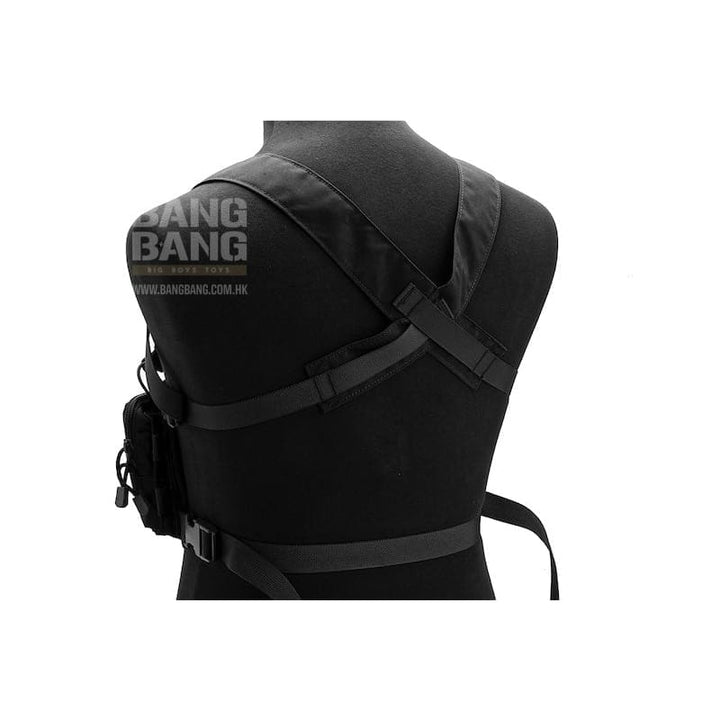 Wosport decrx heavy chest rig - black free shipping on sale