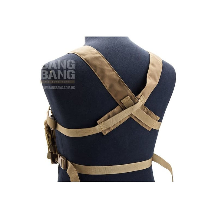 Wosport decrx heavy chest rig - tan free shipping on sale